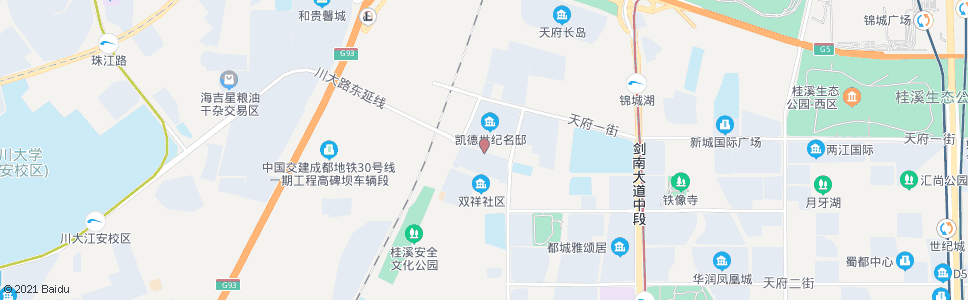 成都大源北一街_公交站地图_成都公交_妙搜公交查询2024