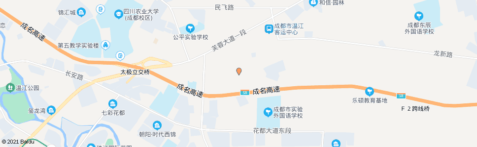成都龙凤_公交站地图_成都公交_妙搜公交查询2024