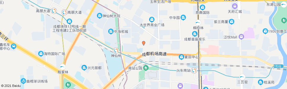 成都紫薇东路_公交站地图_成都公交_妙搜公交查询2024