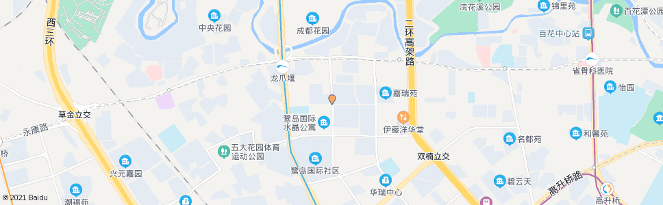 成都龙华北路_公交站地图_成都公交_妙搜公交查询2024