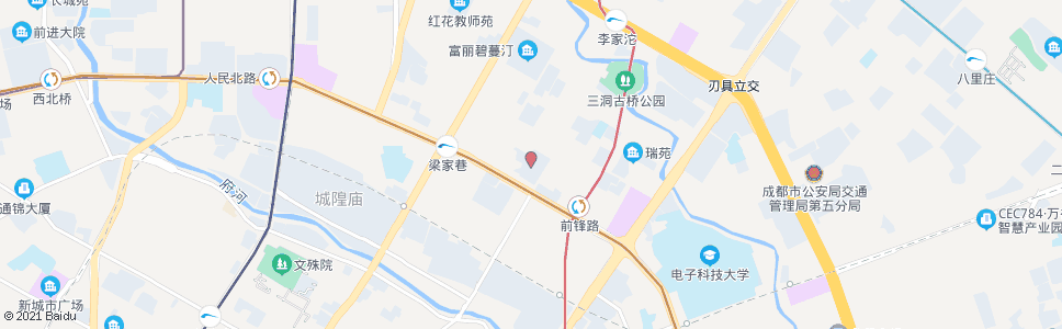 成都城北小区_公交站地图_成都公交_妙搜公交查询2024
