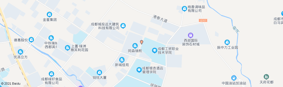成都工业港公交站_公交站地图_成都公交_妙搜公交查询2024