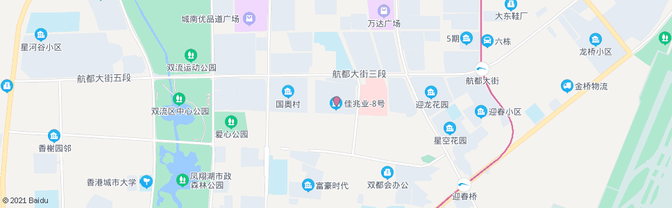 成都佳兆业八号_公交站地图_成都公交_妙搜公交查询2024