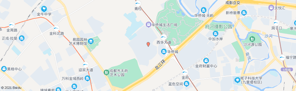 成都纯水岸一期南_公交站地图_成都公交_妙搜公交查询2024