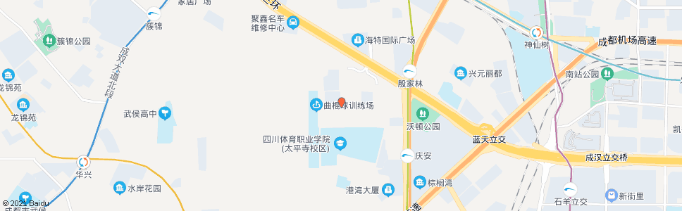 成都新雅横街_公交站地图_成都公交_妙搜公交查询2024