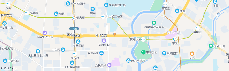 成都科华路口_公交站地图_成都公交_妙搜公交查询2024
