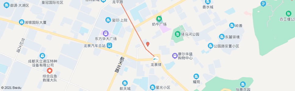 成都西堤岛咖啡_公交站地图_成都公交_妙搜公交查询2024