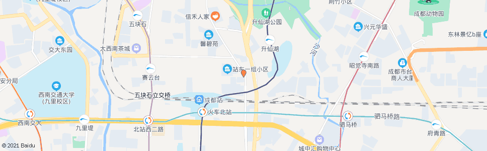 成都豆腐堰_公交站地图_成都公交_妙搜公交查询2024