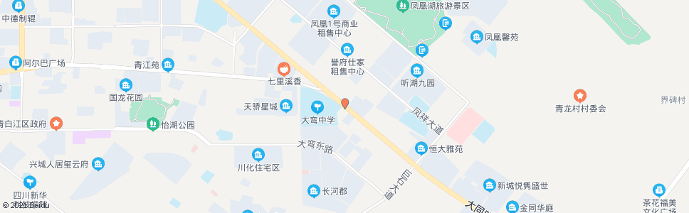 成都大弯中学北_公交站地图_成都公交_妙搜公交查询2024