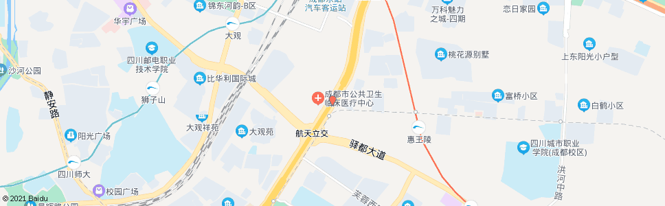 成都东三环路五段外侧_公交站地图_成都公交_妙搜公交查询2024
