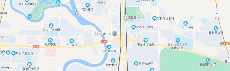 成都华阳客运站_公交站地图_成都公交_妙搜公交查询2024