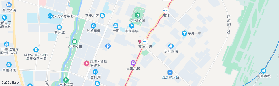 成都白河路一段_公交站地图_成都公交_妙搜公交查询2024