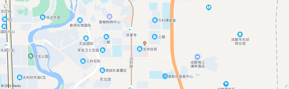 成都中和二街康河路口_公交站地图_成都公交_妙搜公交查询2024