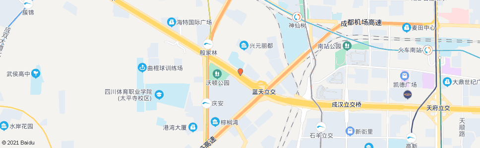 成都三环路新义路口_公交站地图_成都公交_妙搜公交查询2024