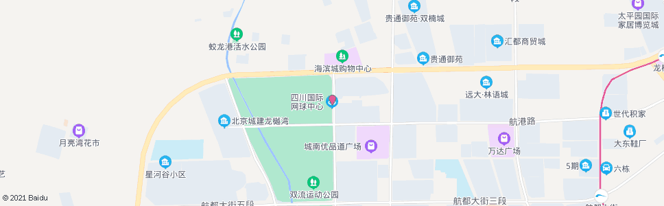 成都四川国际网球中心_公交站地图_成都公交_妙搜公交查询2024