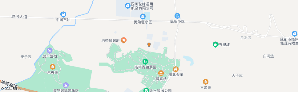 成都洛带客运中心_公交站地图_成都公交_妙搜公交查询2024