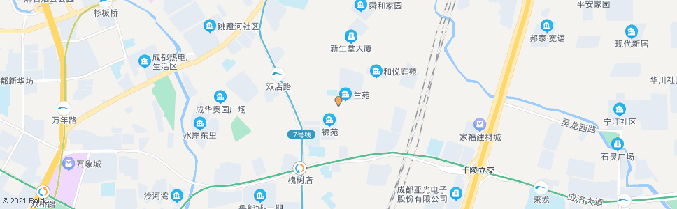 成都长融街_公交站地图_成都公交_妙搜公交查询2024
