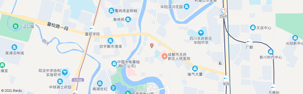 成都华新中街_公交站地图_成都公交_妙搜公交查询2024