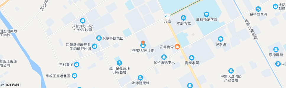 成都海峡两岸科技园_公交站地图_成都公交_妙搜公交查询2024