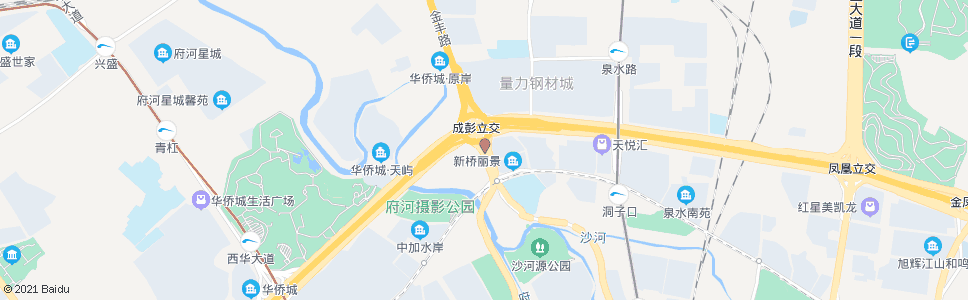 成都成彭立交桥_公交站地图_成都公交_妙搜公交查询2024