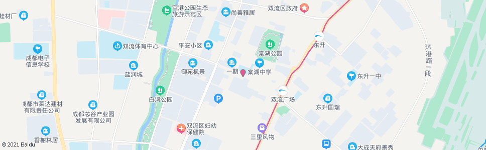 成都白河路二段_公交站地图_成都公交_妙搜公交查询2024