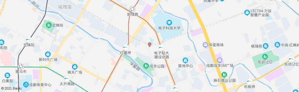 成都建设北路一段_公交站地图_成都公交_妙搜公交查询2024