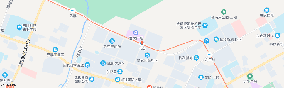 成都地铁书房站_公交站地图_成都公交_妙搜公交查询2024