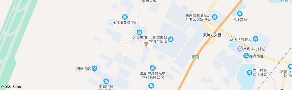 成都航空港孵化园_公交站地图_成都公交_妙搜公交查询2024