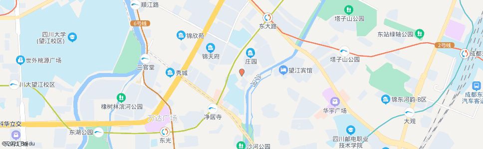 成都牛沙路_公交站地图_成都公交_妙搜公交查询2024