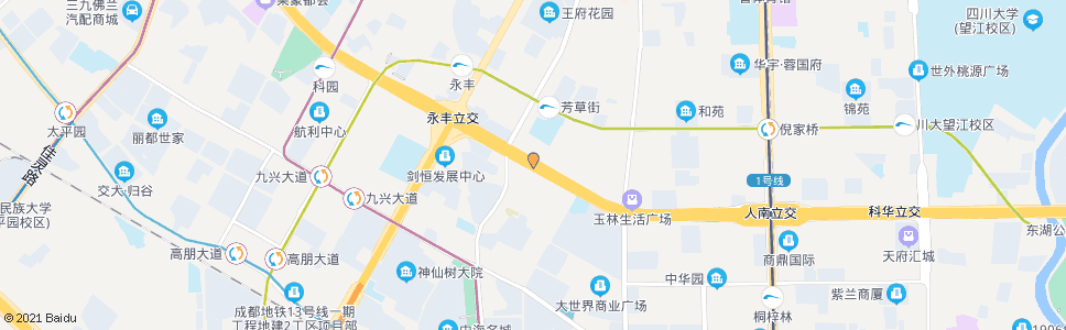 成都二环神仙树路口_公交站地图_成都公交_妙搜公交查询2024