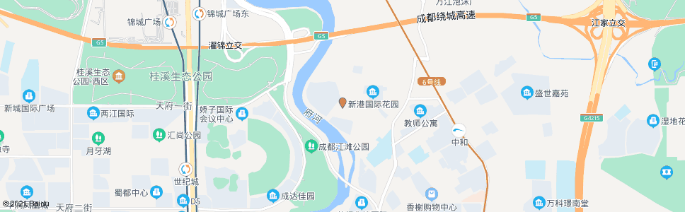 成都公济桥路西_公交站地图_成都公交_妙搜公交查询2024