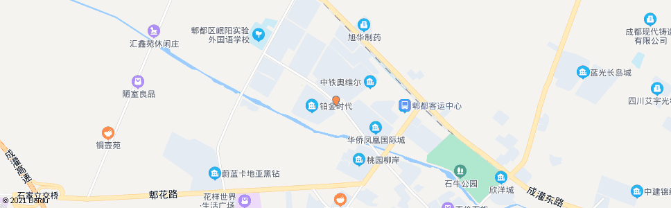 成都梨园路_公交站地图_成都公交_妙搜公交查询2024
