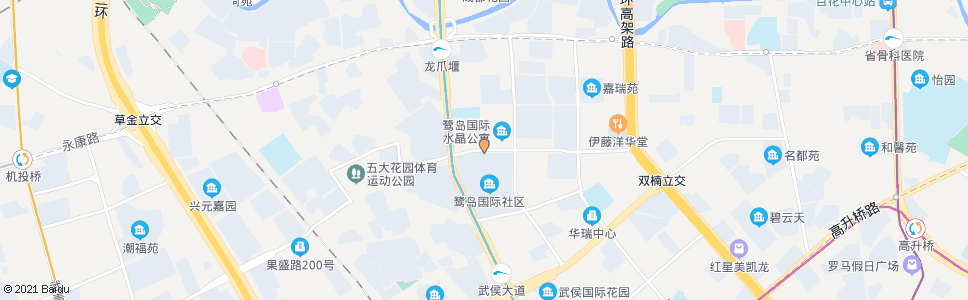 成都鹭岛路_公交站地图_成都公交_妙搜公交查询2024