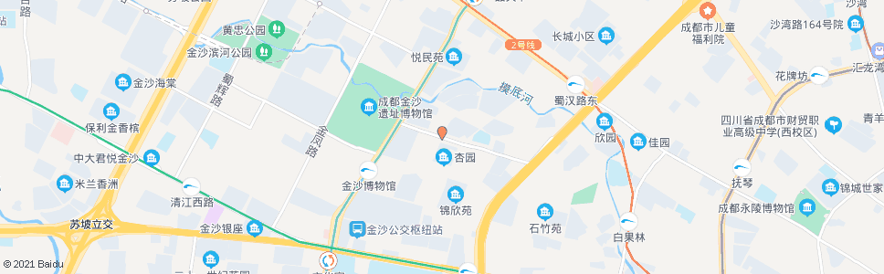 成都同德街_公交站地图_成都公交_妙搜公交查询2024