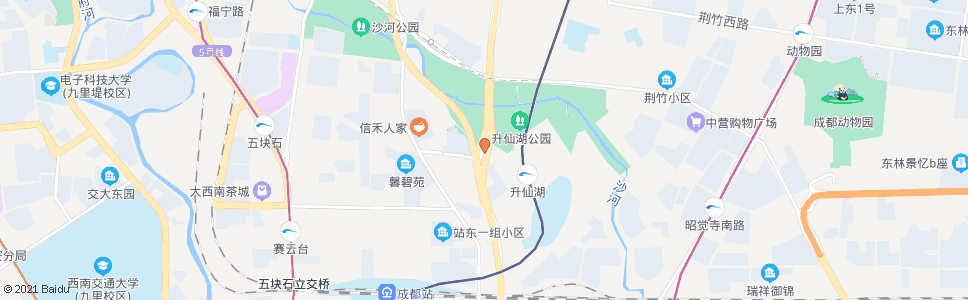 成都双沙路_公交站地图_成都公交_妙搜公交查询2024