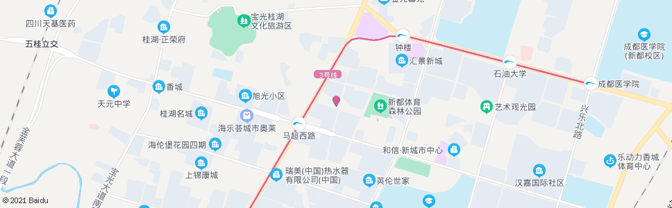 成都马超综合市场_公交站地图_成都公交_妙搜公交查询2024