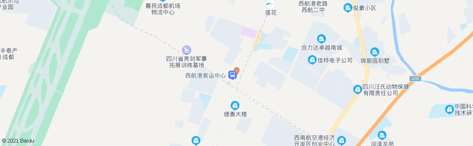 成都西航港公交站_公交站地图_成都公交_妙搜公交查询2024