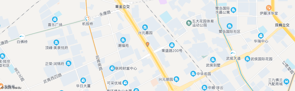 成都西三环路二段中内侧_公交站地图_成都公交_妙搜公交查询2024