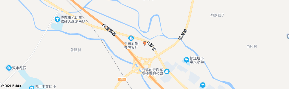 成都飞桥村_公交站地图_成都公交_妙搜公交查询2024