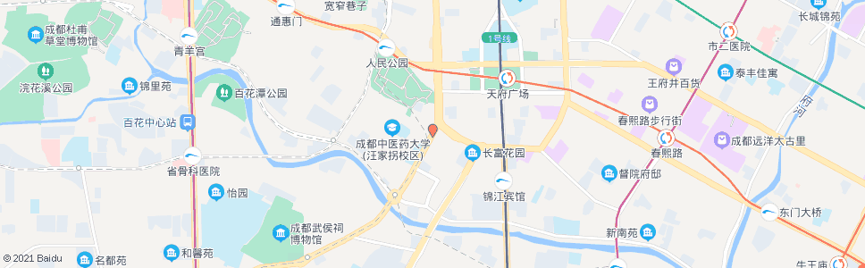 成都文翁路_公交站地图_成都公交_妙搜公交查询2024