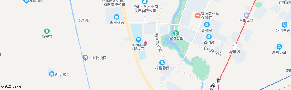 成都新棠中_公交站地图_成都公交_妙搜公交查询2024
