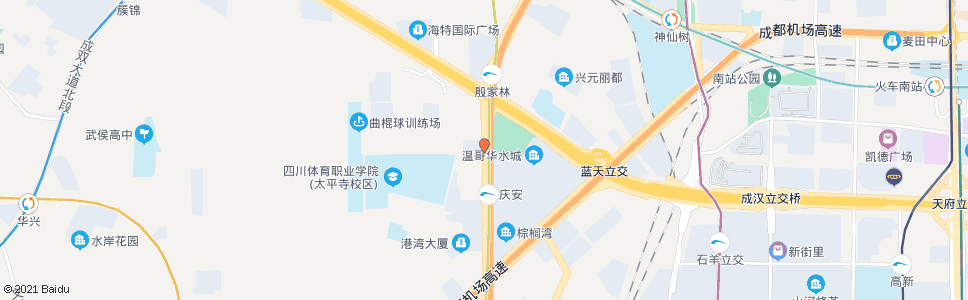 成都大件路三环路口_公交站地图_成都公交_妙搜公交查询2024