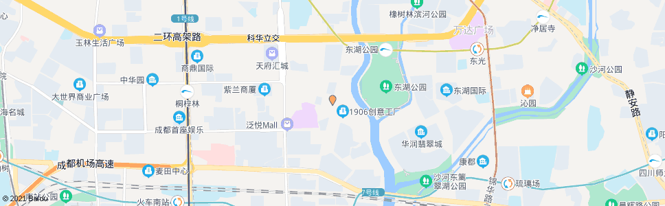成都高攀路_公交站地图_成都公交_妙搜公交查询2024