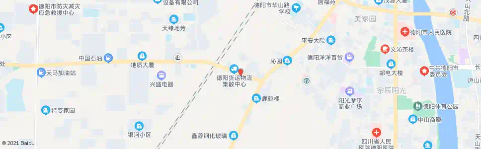 德阳鹿鹤小区_公交站地图_德阳公交_妙搜公交查询2024