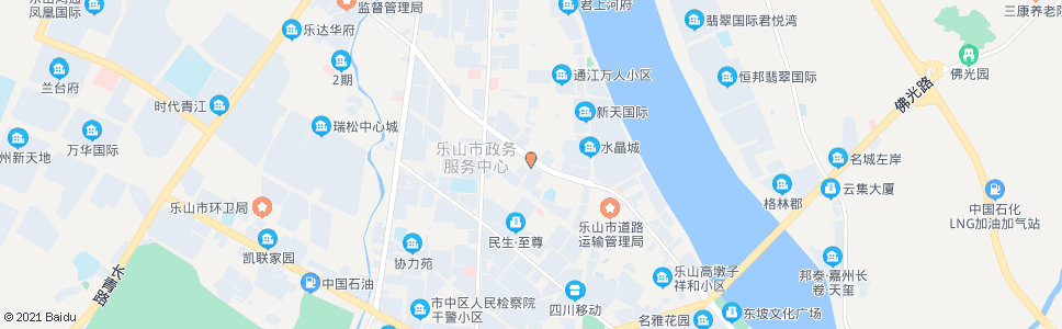 乐山市司法局_公交站地图_乐山公交_妙搜公交查询2024