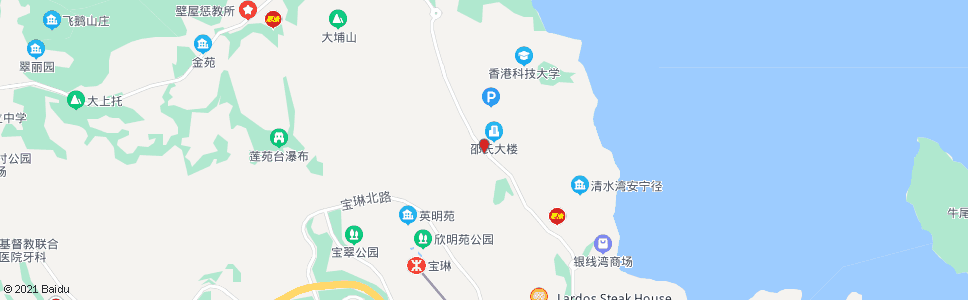 香港銀影路_巴士站地圖_香港巴士_妙搜巴士搜尋2024