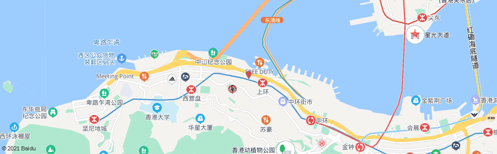 香港西港城_巴士站地圖_香港巴士_妙搜巴士搜尋2024