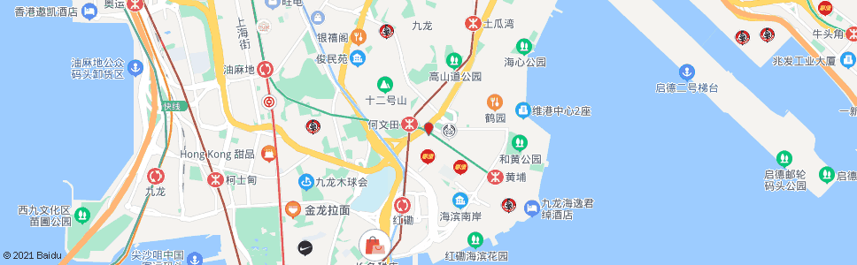 香港蕪湖街(觀音街)_巴士站地圖_香港巴士_妙搜巴士搜尋2024