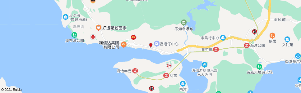 香港香港仔巴士總站_巴士站地圖_香港巴士_妙搜巴士搜尋2024