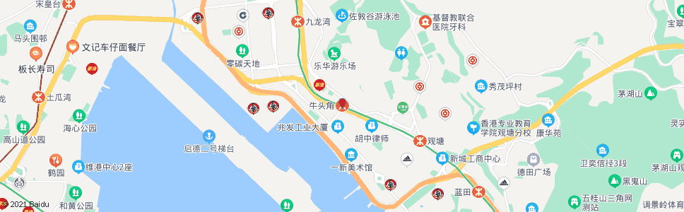 香港牛頭角總站_巴士站地圖_香港巴士_妙搜巴士搜尋2024